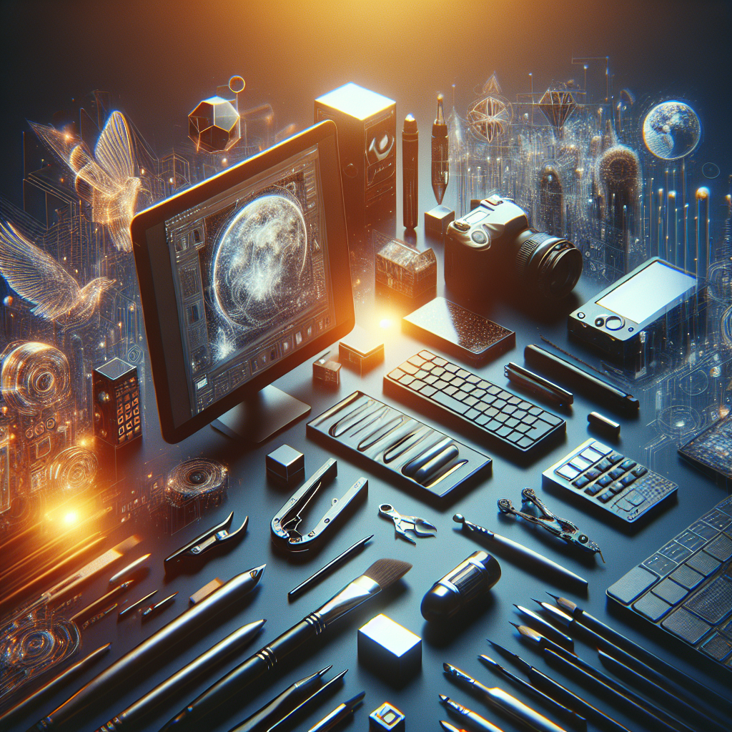 Luxus-Digitalkunst-Tools