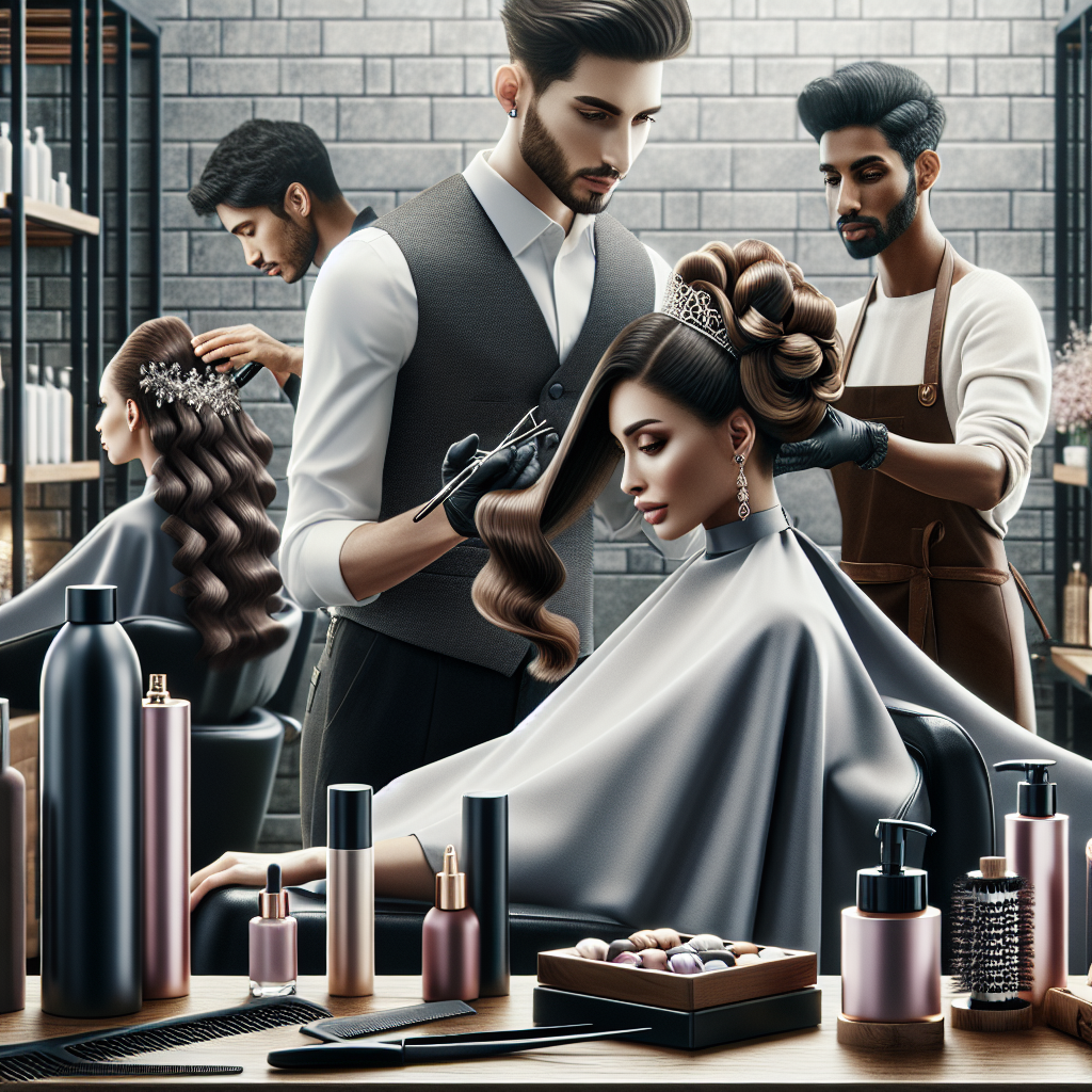Luxus-Hairstyling