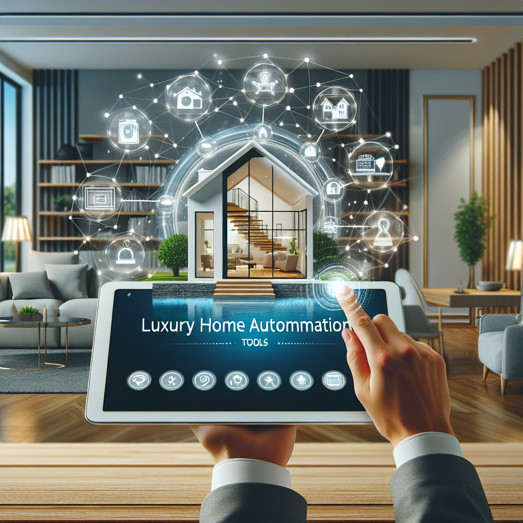 Luxus-Hausautomation