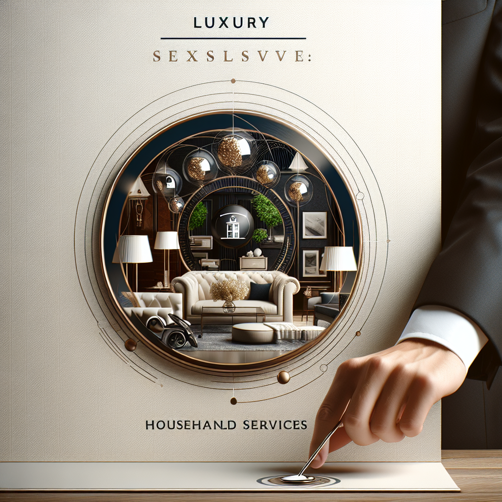 Luxus-Haushaltsdienste