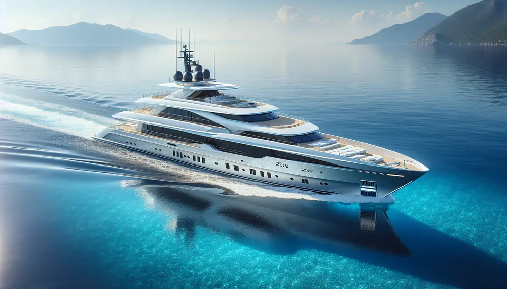 Die königliche Zeus-Yacht: Eleganz und Luxus in Perfektion