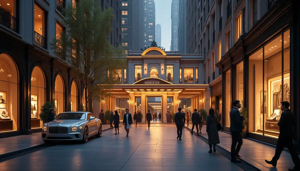 Entdecken Sie die exklusivsten Einkaufsadressen und Luxushotels in New York