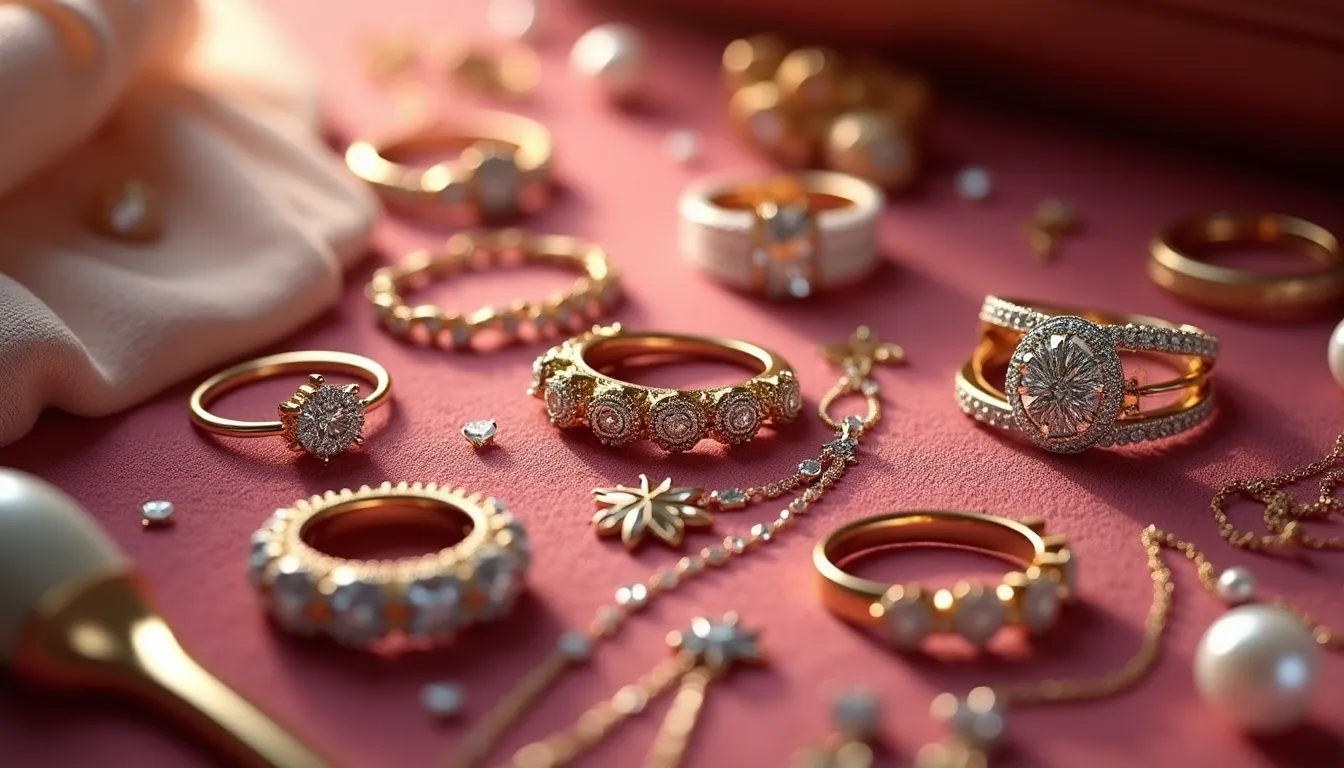 Exklusive Schmuckstück-Pflegeanleitung