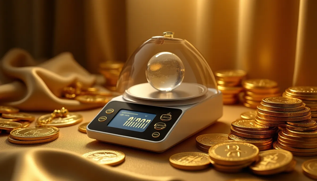 Goldlegierungs-Analyse