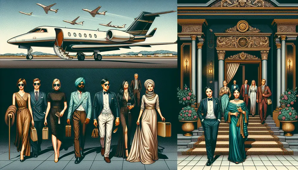 Luxuriöse Freizeitgestaltung: Von Privatjets bis hin zu exklusiven Clubs