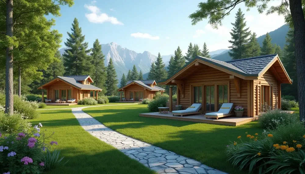 Luxus-Ferien-Chalets in Gehlberg: Entspannung in idyllischer Natur erleben