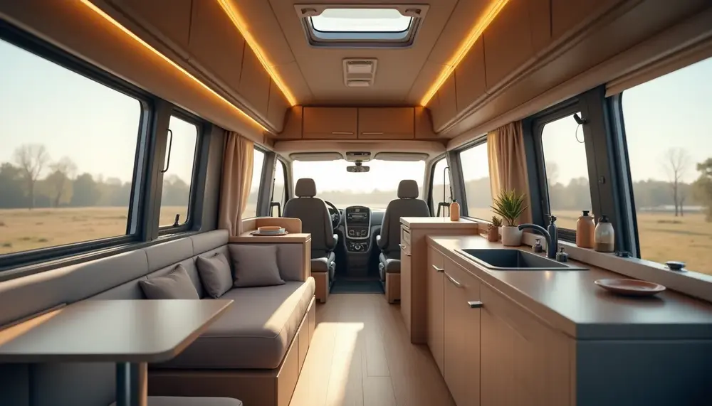 Luxus-Wohnmobil für Familien: Hip 4Family bietet innovative Raumgestaltung ohne Festbett