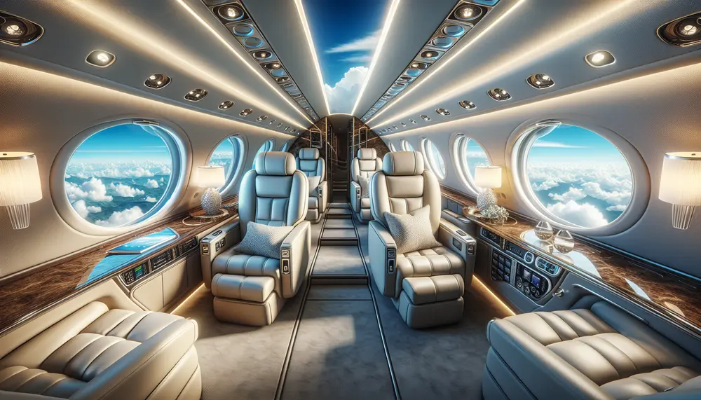 Maximaler Komfort in der Luft: Luxus pur mit einem Privatjet XL