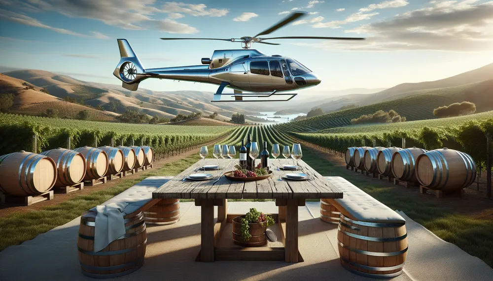 Napa Valley VIP-Weintouren – Vom Helikopterflug bis zur Barrel Tasting Experience