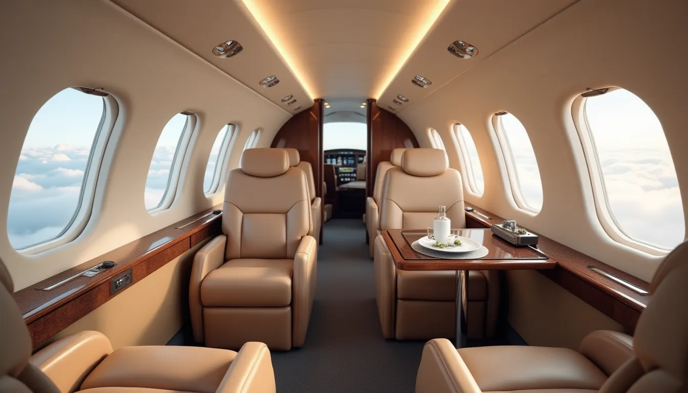 Über den Wolken: Mit dem Privatjet komfortabel Langstrecke fliegen